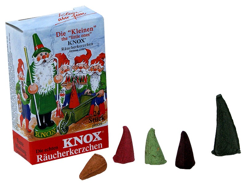 KNOX Mini-Räucherkerzen Bunte Mischung