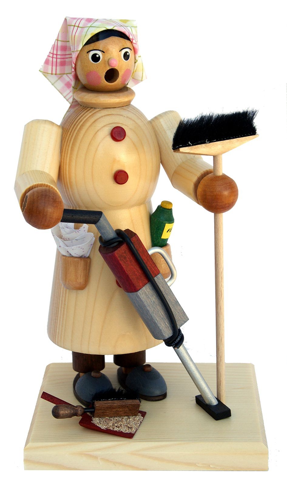 Krauß Räuchermännchen Putzfrau