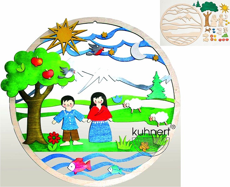 Bastelset Fensterbild Schöpfung