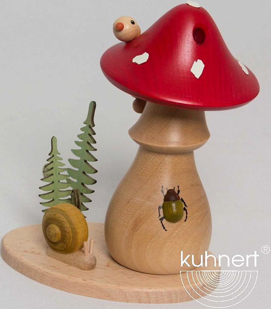 Drechslerei Kuhnert Rauchpilz Fliegenpilz
