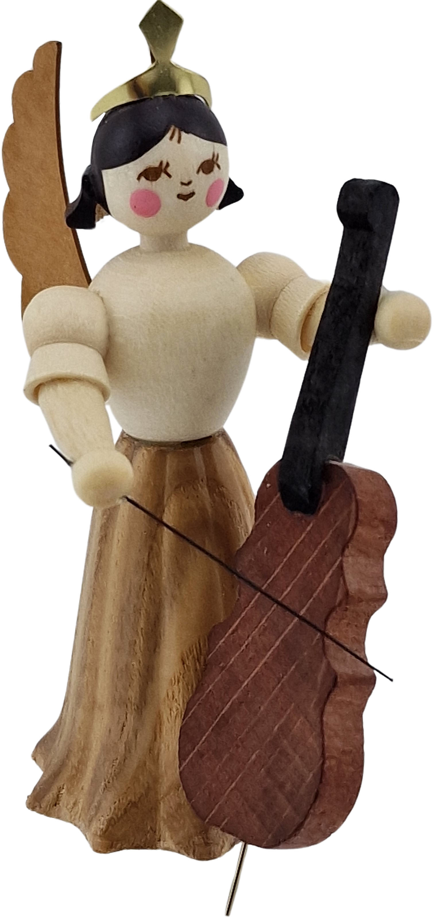 Drechslerei Kuhnert Konzertengel Sortiment 1, natur - Cello