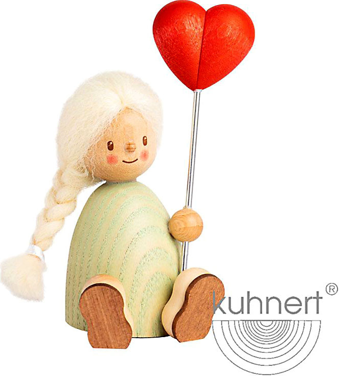 Drechslerei Kuhnert Finja mit Herzballon