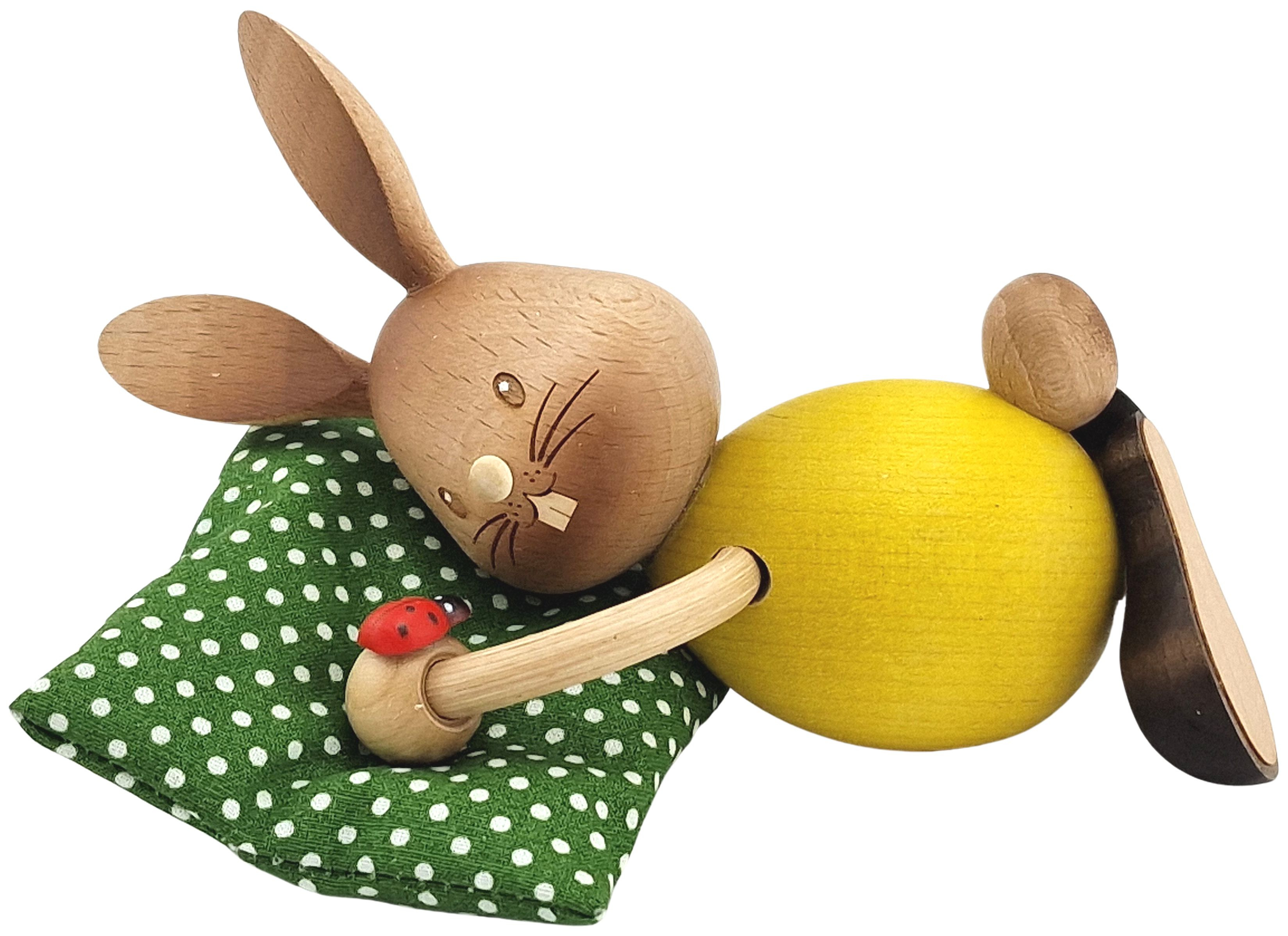 Drechslerei Kuhnert Stupsi Hase Schlafmütze