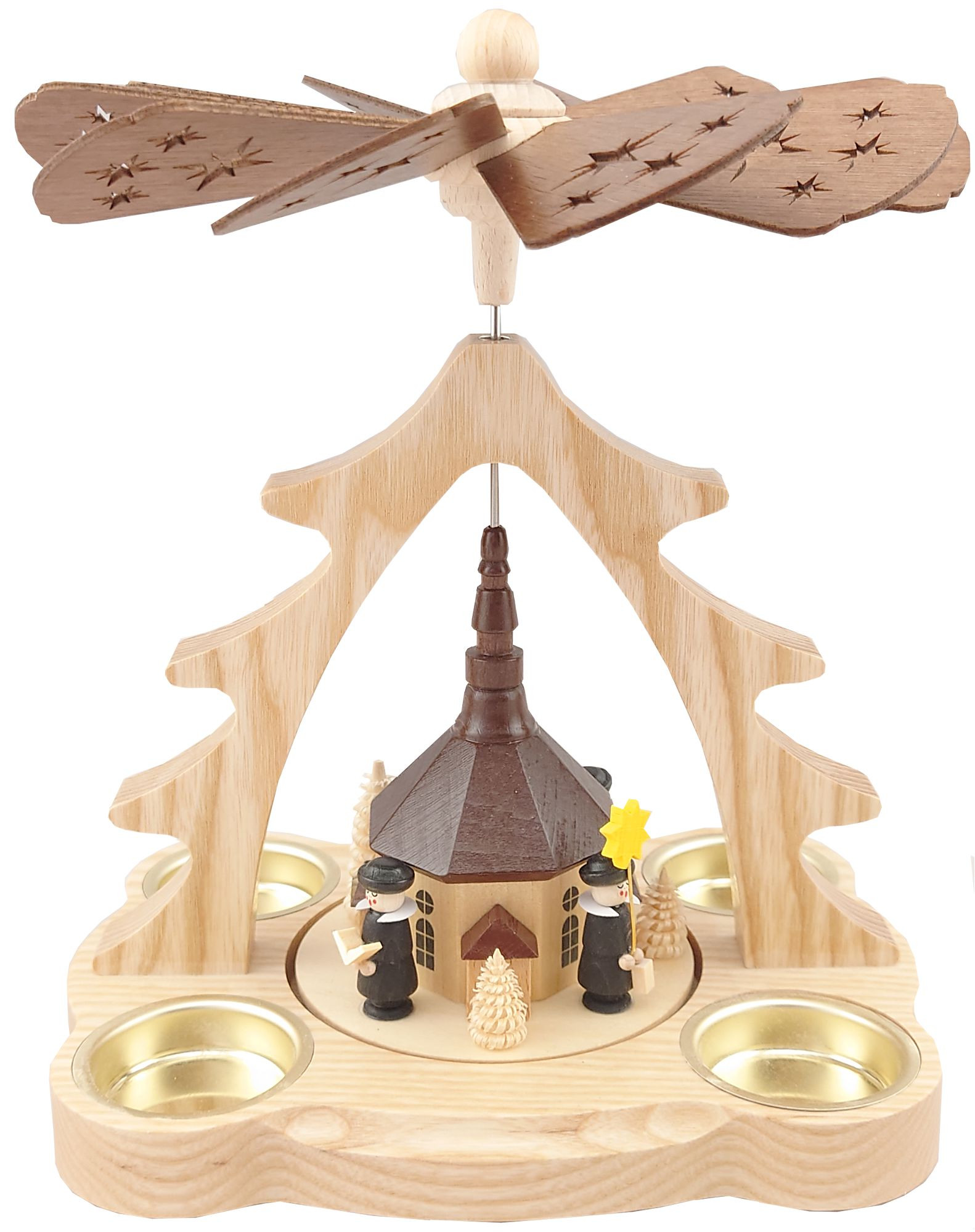 HoDreWa Legler Pyramide Seiffner Kirche