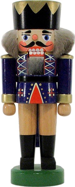 HoDreWa Legler Nussknacker König blau