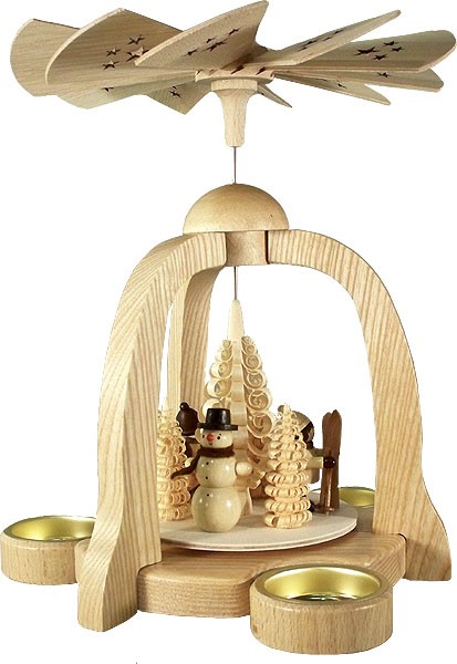 HoDreWa Legler Pyramide Weihnachtsmann