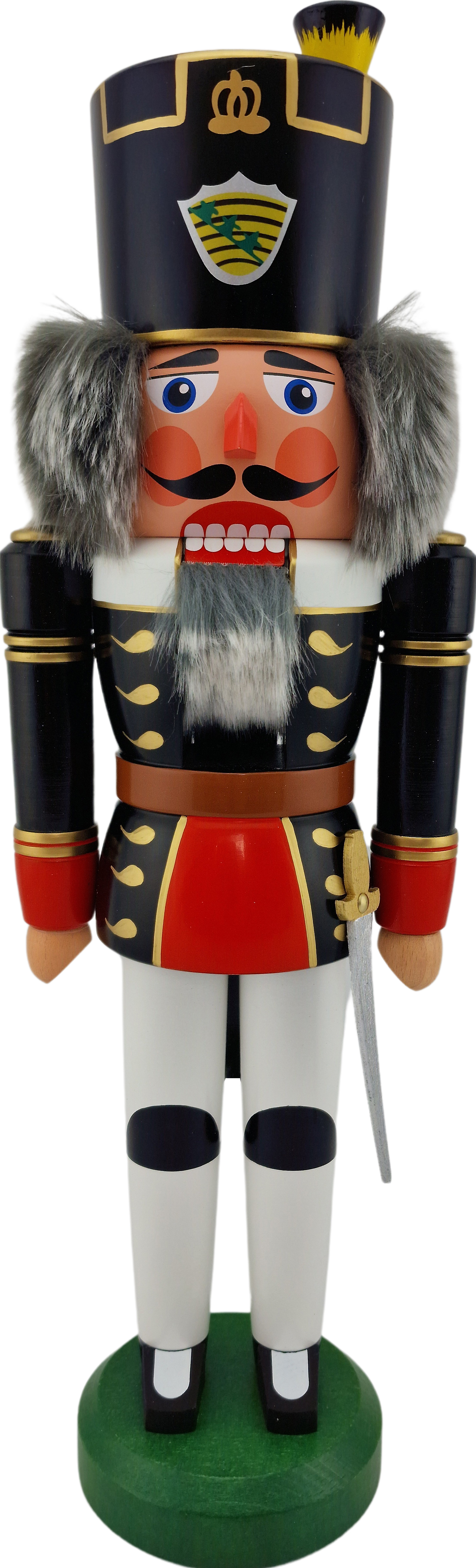 HoDreWa Legler Nußknacker  Sächsischer Bergmann, 42 cm 
