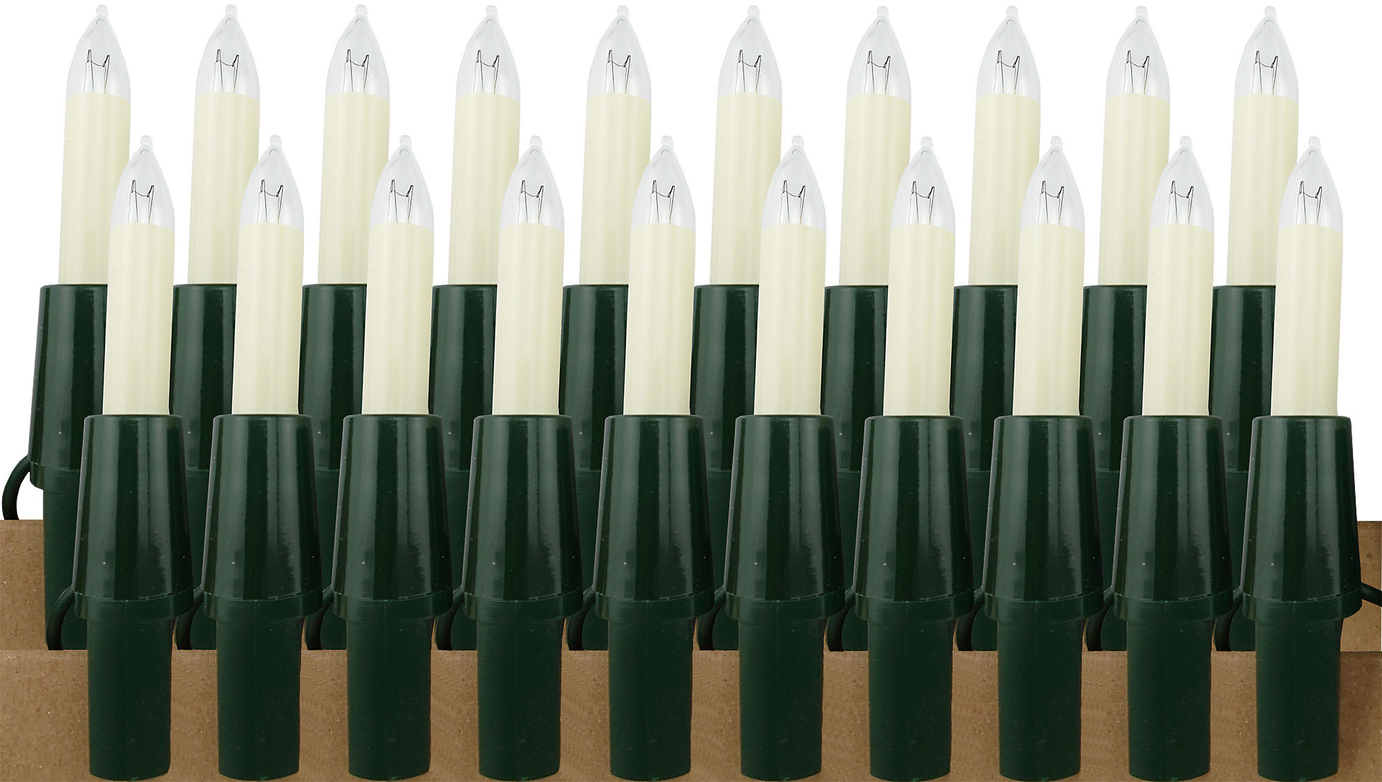 NARVA Lichterkette mit 20 Kleinschaftkerzen für 66,95