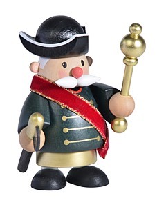 KWO Räuchermännchen Sachsenkönig, mini -Kleine Kerle- KWO Räuchermännchen Sachsenkönig, mini -Kleine Kerle-