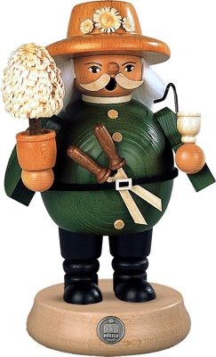 Kleinkunst Müller Räuchermann Gärtner, mittelgroß
