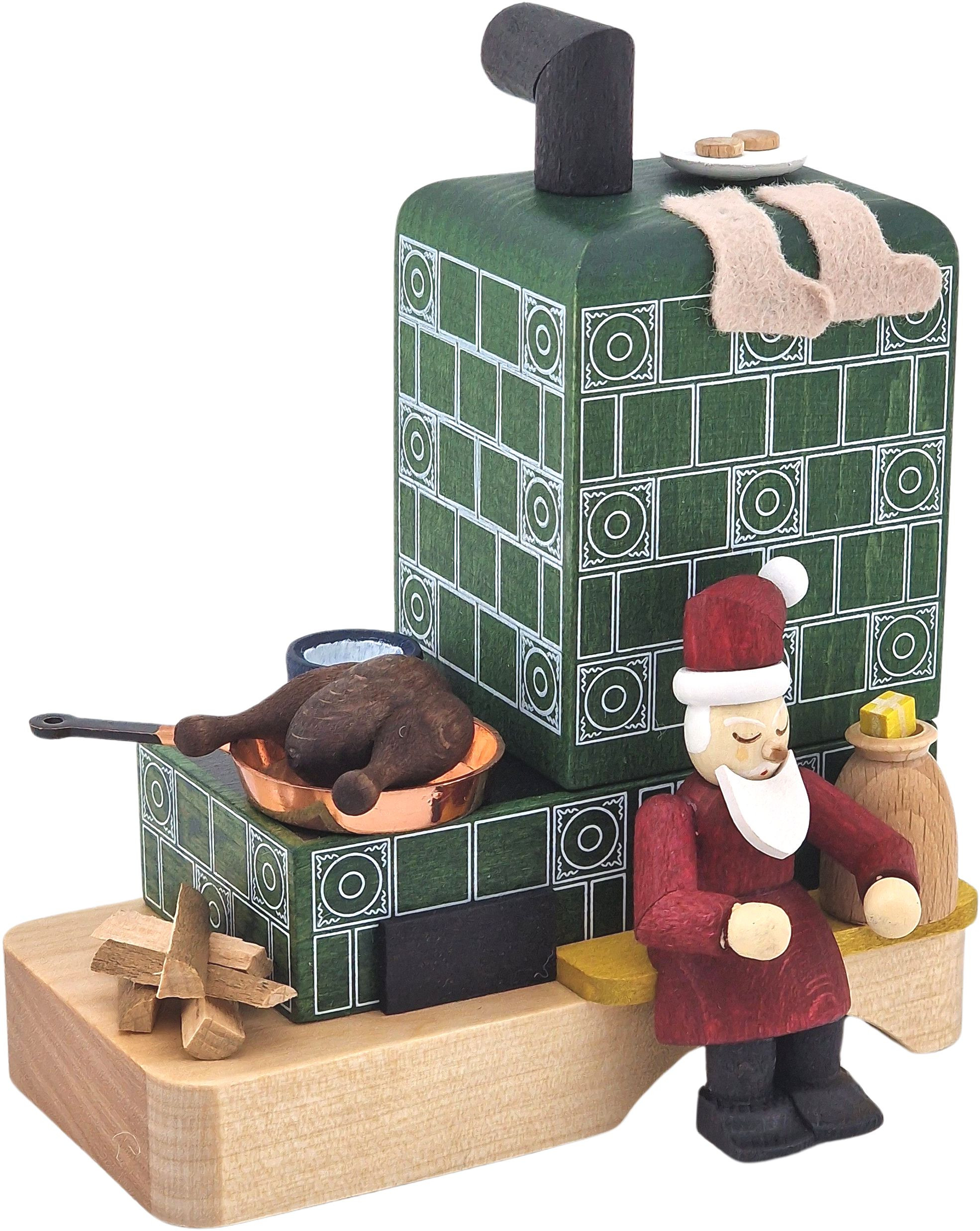 Richard Glässer Rauchofen mit Santa