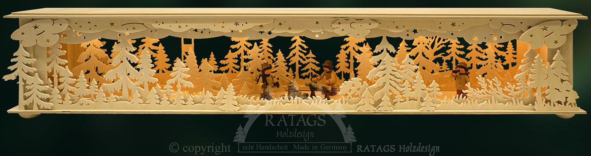 Ratags Raumleuchte Waldmänner, groß