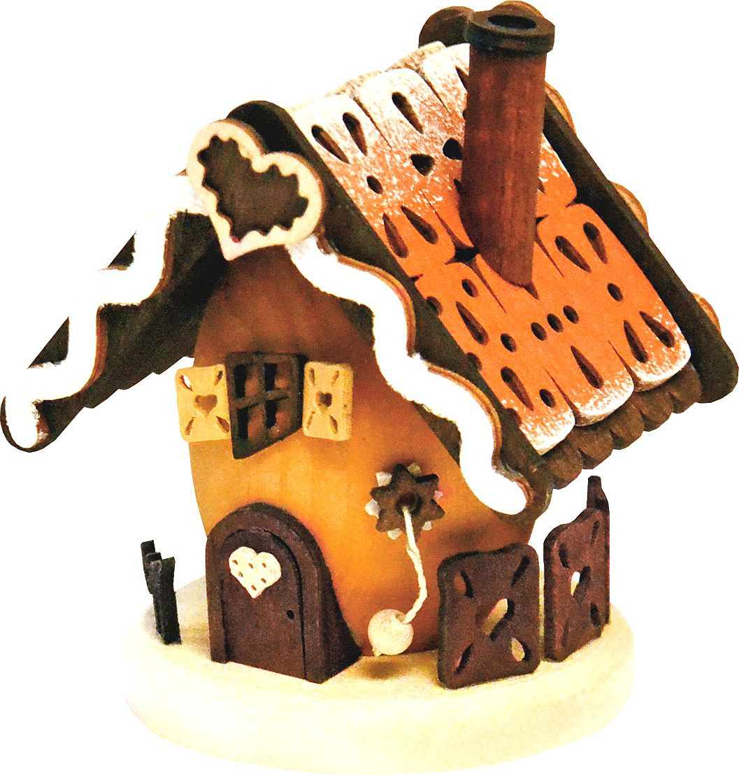Ratags Holzdesign Mini-Räucherhaus - Pfefferkuchenhaus