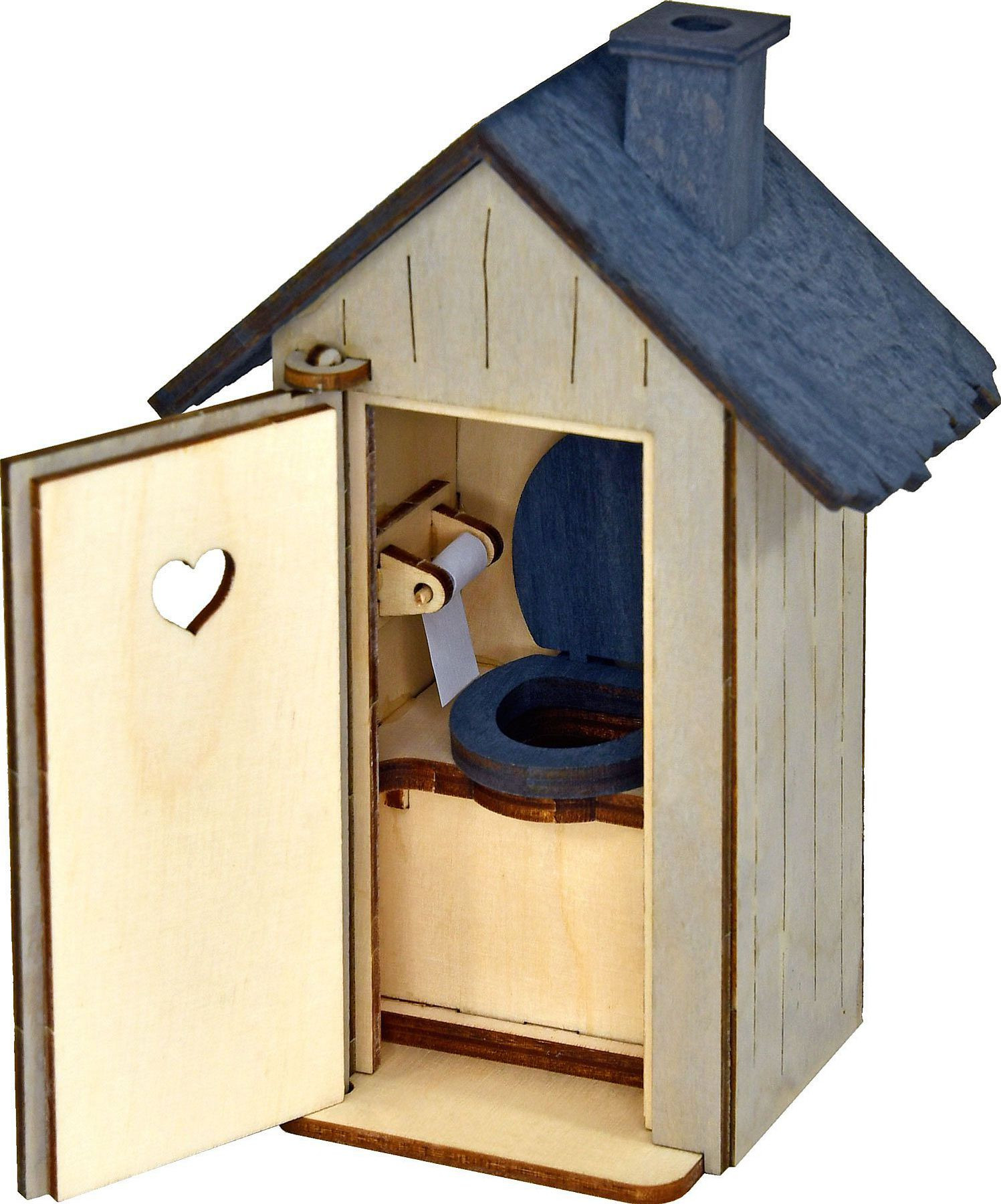 Ratags Holzdesign Räucherhaus Toilettenhäuschen