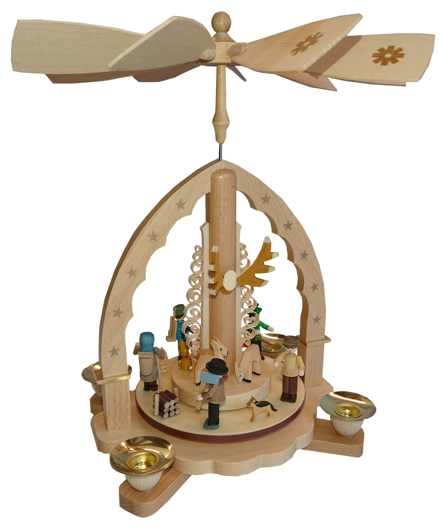 Richard Glässer Pyramide Im Wald