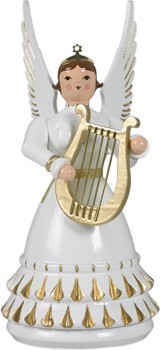 Ellmann Rokokoengel mit Harfe
