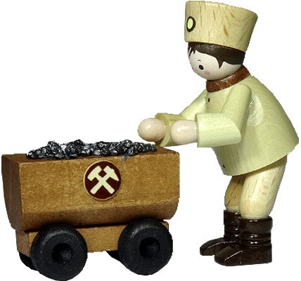 Romy Thiel Bergmann mit Wagen, natur Romy Thiel Bergmann mit Wagen, natur