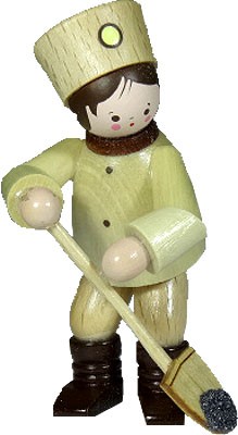 miner with spade - natural miner with spade - natural