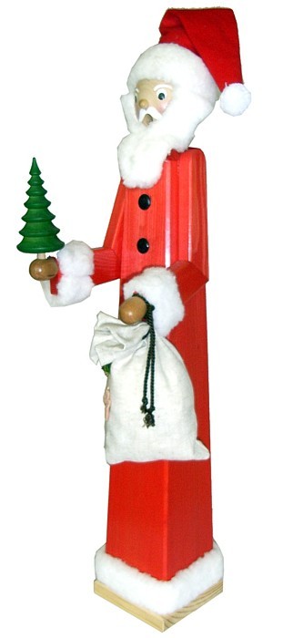ArtDesign Riesen - Räuchermann Weihnachtsmann extra groß