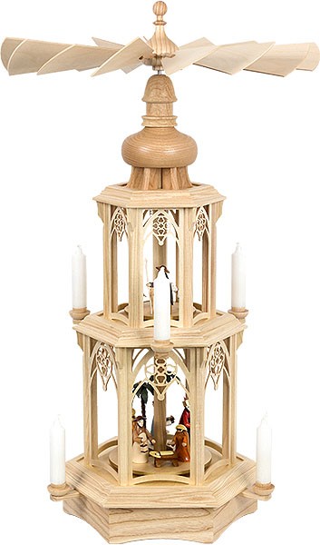 2-soreyed gothic pyramid, simple design - manger 2-soreyed gothic pyramid, simple design - manger