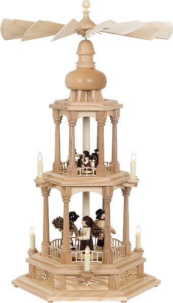 Holger Seidel Pyramide neutral Waldfiguren, elektrisch