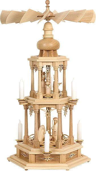 2-storeyed pyramid, star motif, Nativity 2-storeyed pyramid, star motif, Nativity
