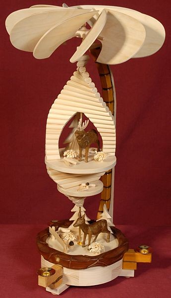 Holzkunst Müller Pyramidenspirale, Deluxe Holzkunst Müller Pyramidenspirale, Deluxe