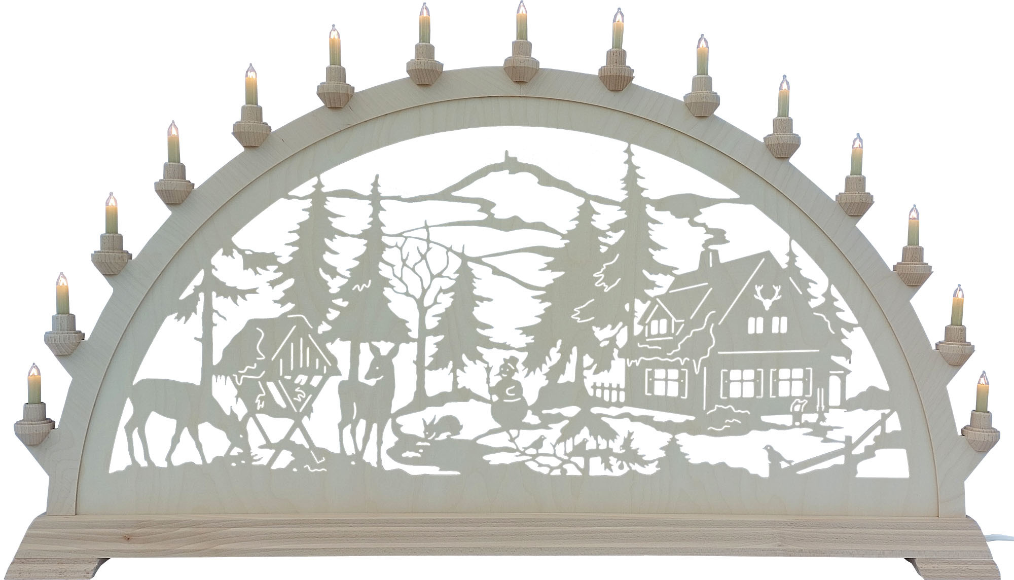 Taulin Schwibbogen Forsthaus, 100 cm
