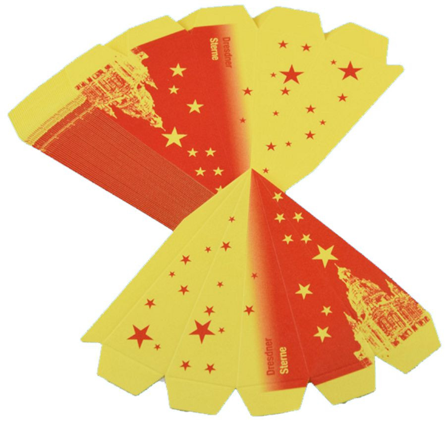 Bastelset 3er-Set Marienberger Adventssterne - Dresden