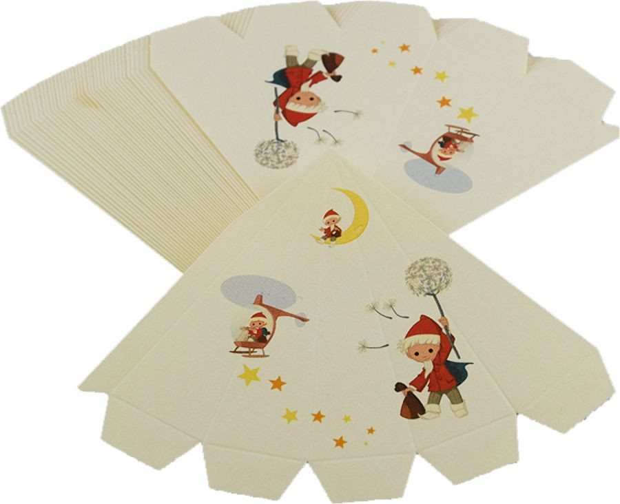 Bastelset 3er-Set Marienberger Adventssterne - Sandmann Mix