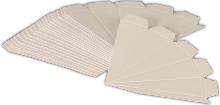 Bastelset 3er-Set Marienberger Adventssterne - weiß