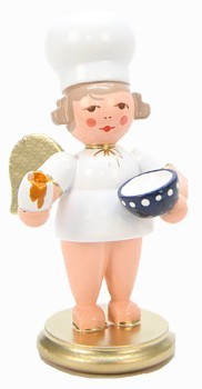 baker angel with egg baker angel with egg