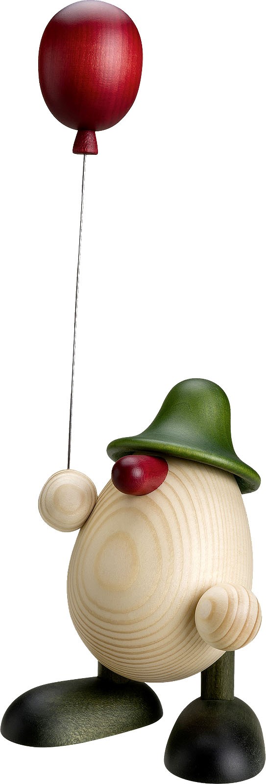Björn Köhler Eierkopf Otto mit Luftballon, grün