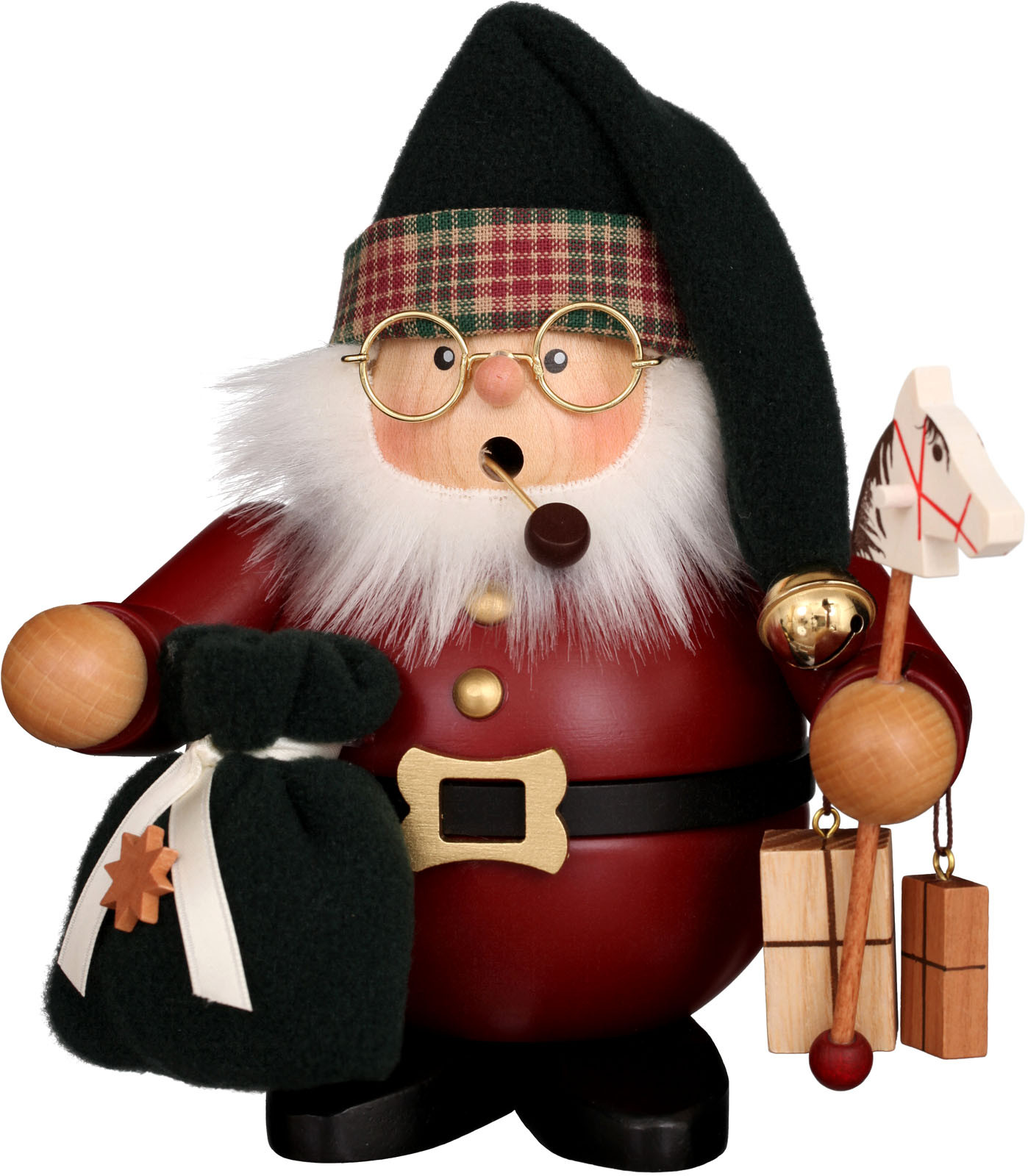 Christian Ulbricht Räuchermann Weihnachtsmann, dunkelrot Christian Ulbricht Räuchermann Weihnachtsmann, dunkelrot