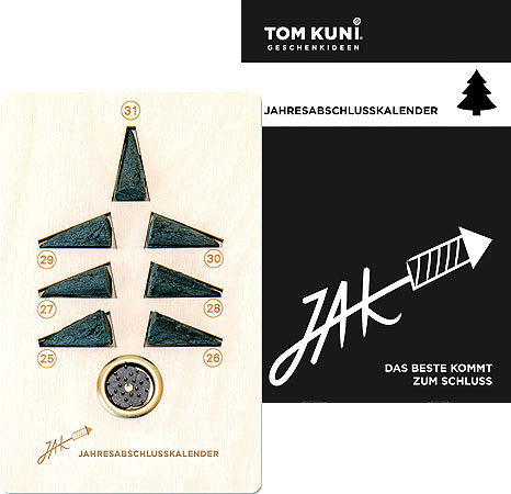 Crottendorfer Tom Kuni Räucherkerzen - Jahresabschlußkalender Crottendorfer Tom Kuni Räucherkerzen - Jahresabschlußkalender