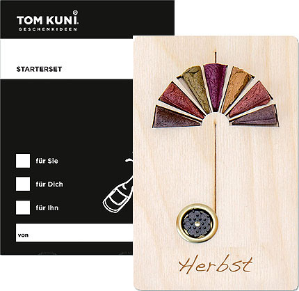 Crottendorfer Tom Kuni Räucherkerzen - Starterset Herbst