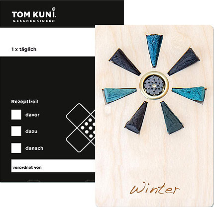 Crottendorfer Tom Kuni Räucherkerzen - Winter, 1x täglich