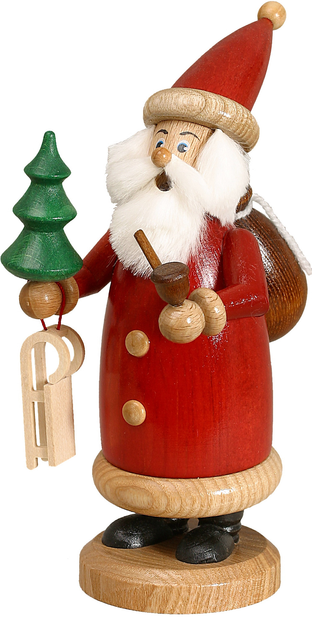 Drechselwerkstatt Uhlig Weihnachtsmann rot, klein Drechselwerkstatt Uhlig Weihnachtsmann rot, klein