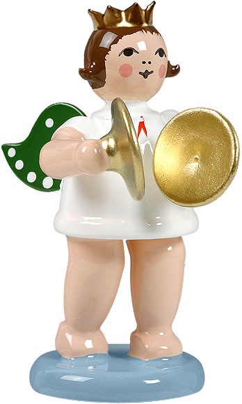 Ellmann Engel mit Becken, mit Krone - 6,5 cm