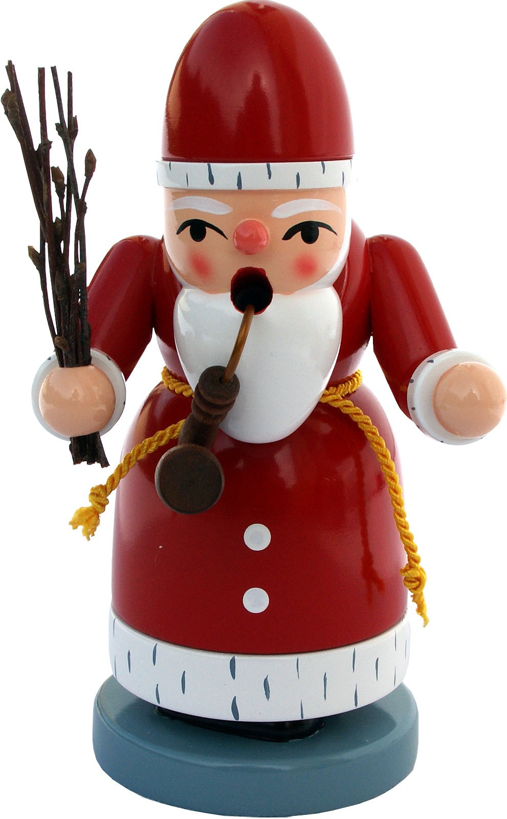 Erzgebirgische Holzkunst Gahlenz Räuchermann Weihnachtsmann