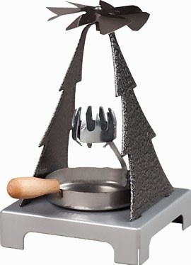 Jürgen Huss Räucherkerzenpyramide, silber Jürgen Huss Räucherkerzenpyramide, silber