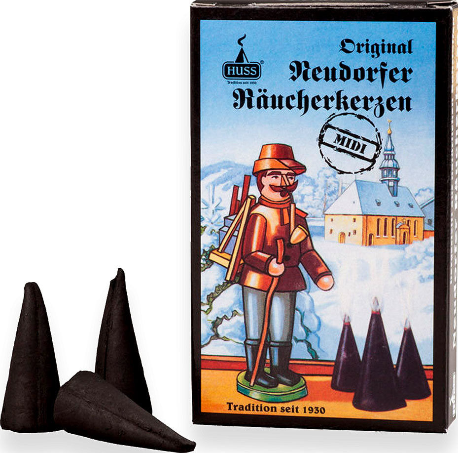 Huss Original Neudorfer Räucherkerzen, Midi - Weihrauch