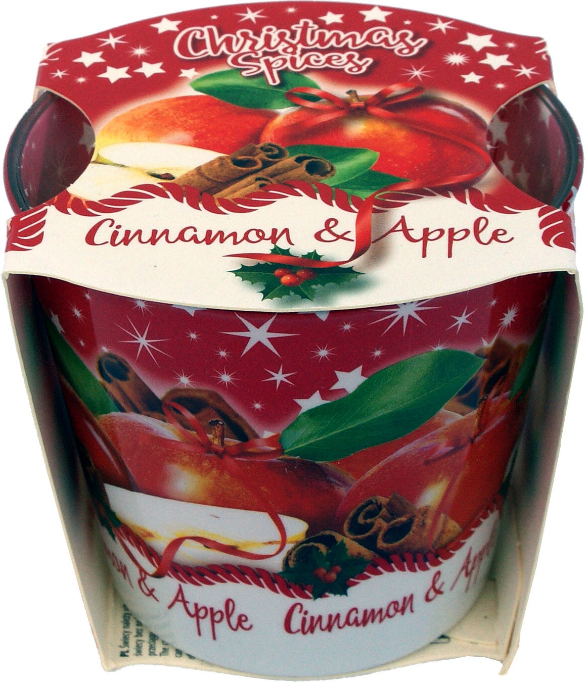 Knox Duftkerze im Glas Christmas Spices - Zimt/Apfel Knox Duftkerze im Glas Christmas Spices - Zimt/Apfel