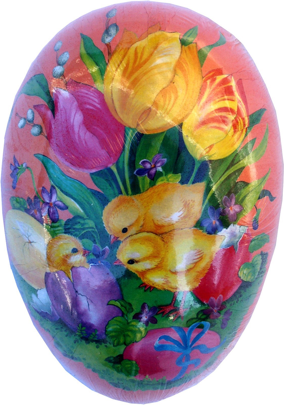 Nestler Osterei Frühlingserwachen Tulpen, 12 cm für 2,95
