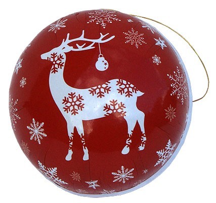 Weihnachtskugel Rentier, 8 cm Weihnachtskugel Rentier, 8 cm