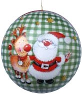 Weihnachtskugeln Sweet Christmas - Rentier, 8 cm Weihnachtskugeln Sweet Christmas - Rentier, 8 cm