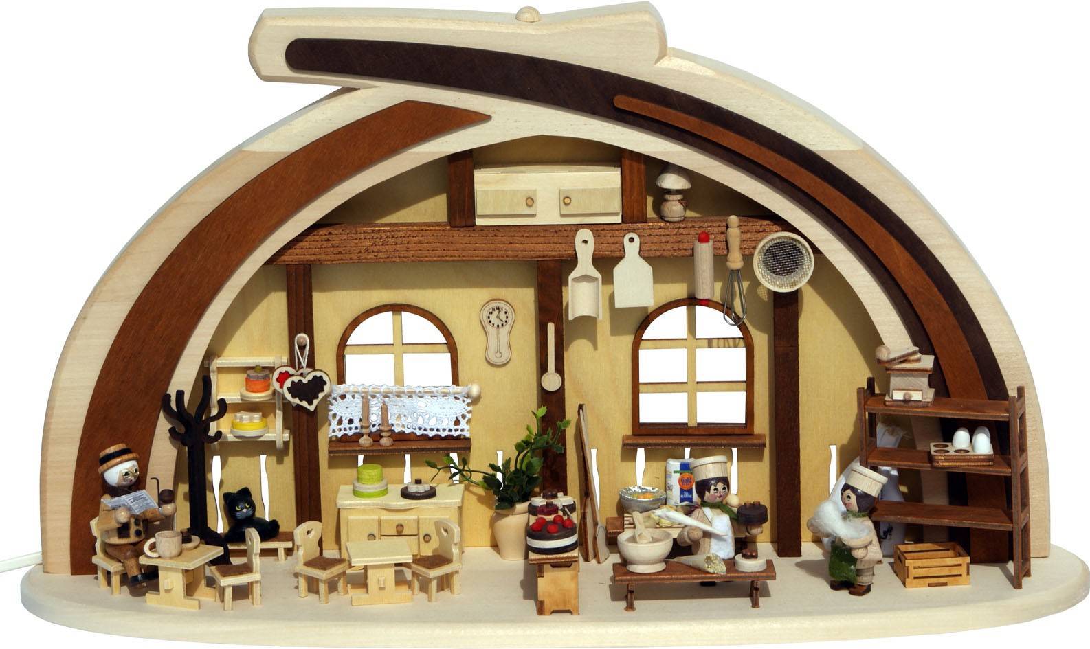 RATAGS Holzdesign Massivholzbogen Cafeteria RATAGS Holzdesign Massivholzbogen Cafeteria