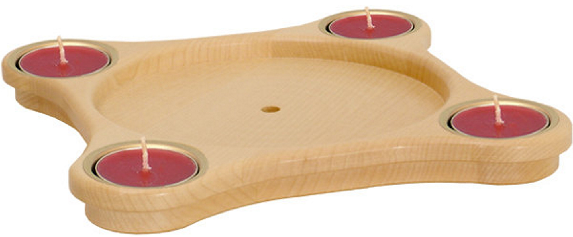 Drechslerei Volkmar Wagner Tischleuchter mit vier Teelichtern für 27,30