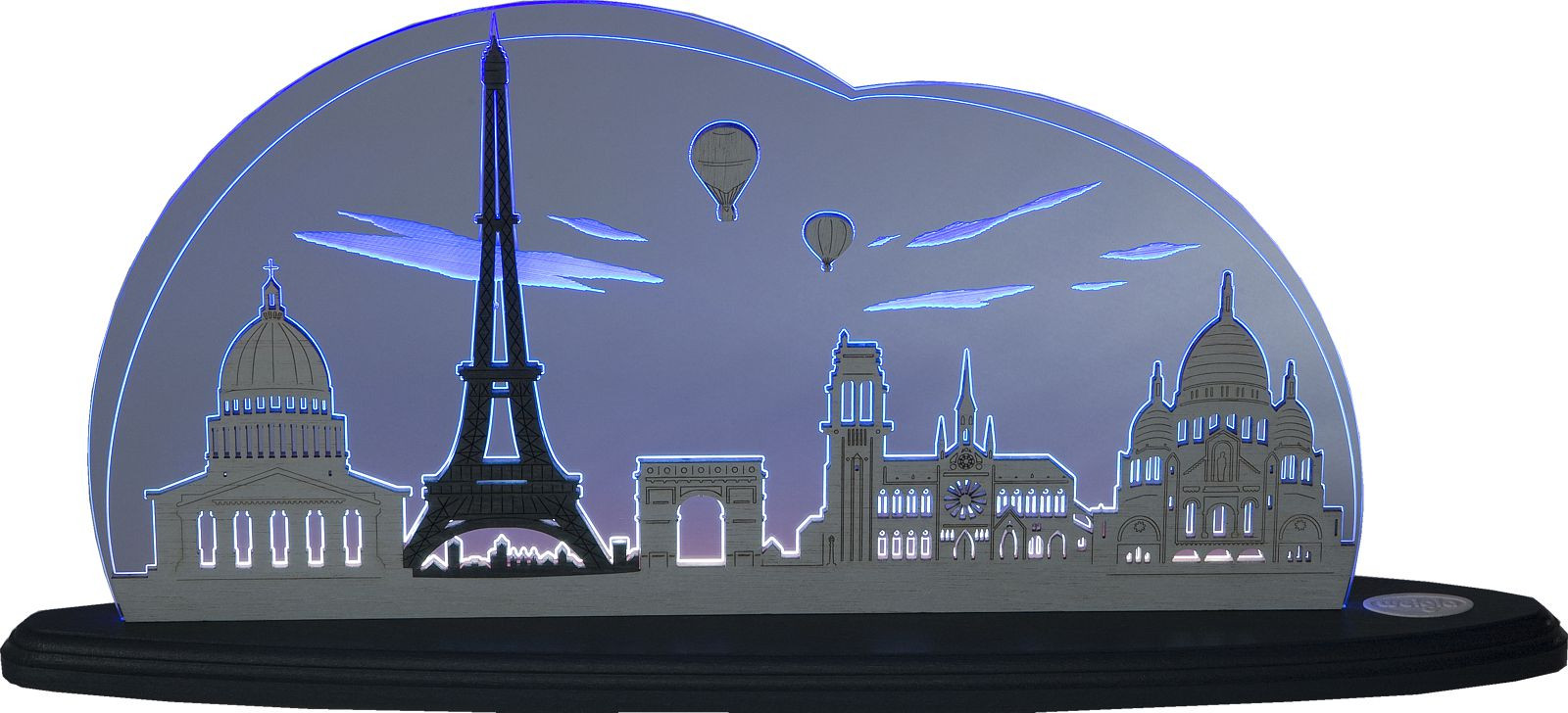 WEIGLA Motivleuchte Ich liebe Paris
