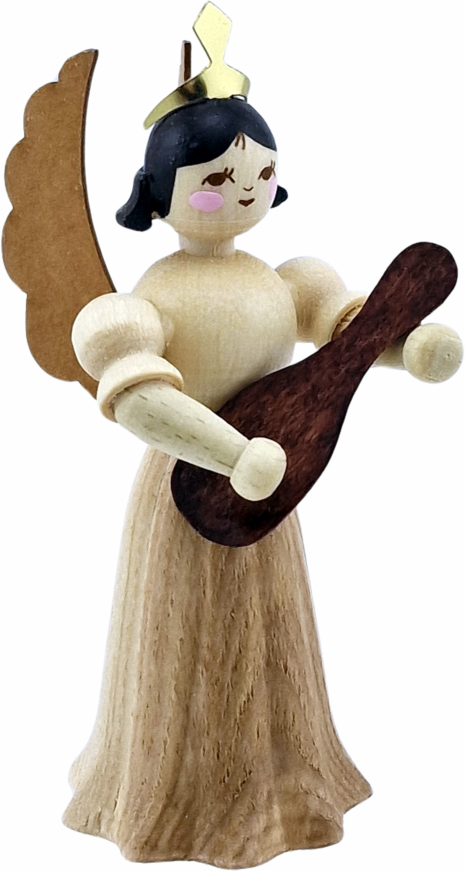 Drechslerei Kuhnert Konzertengel Sortiment 3, natur - Mandoline